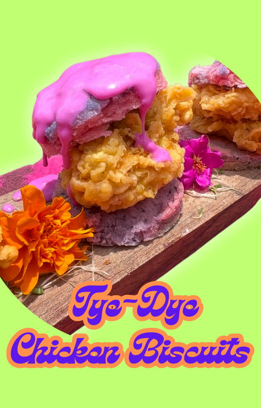Tye-Dye Chkn N Biscuit Recipe